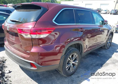 2019 Toyota Highlander Le из США, поврежденный, VIN 5TDBZRFH4KS709661